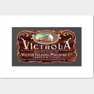 Victrola Talking Machine Posters and Art